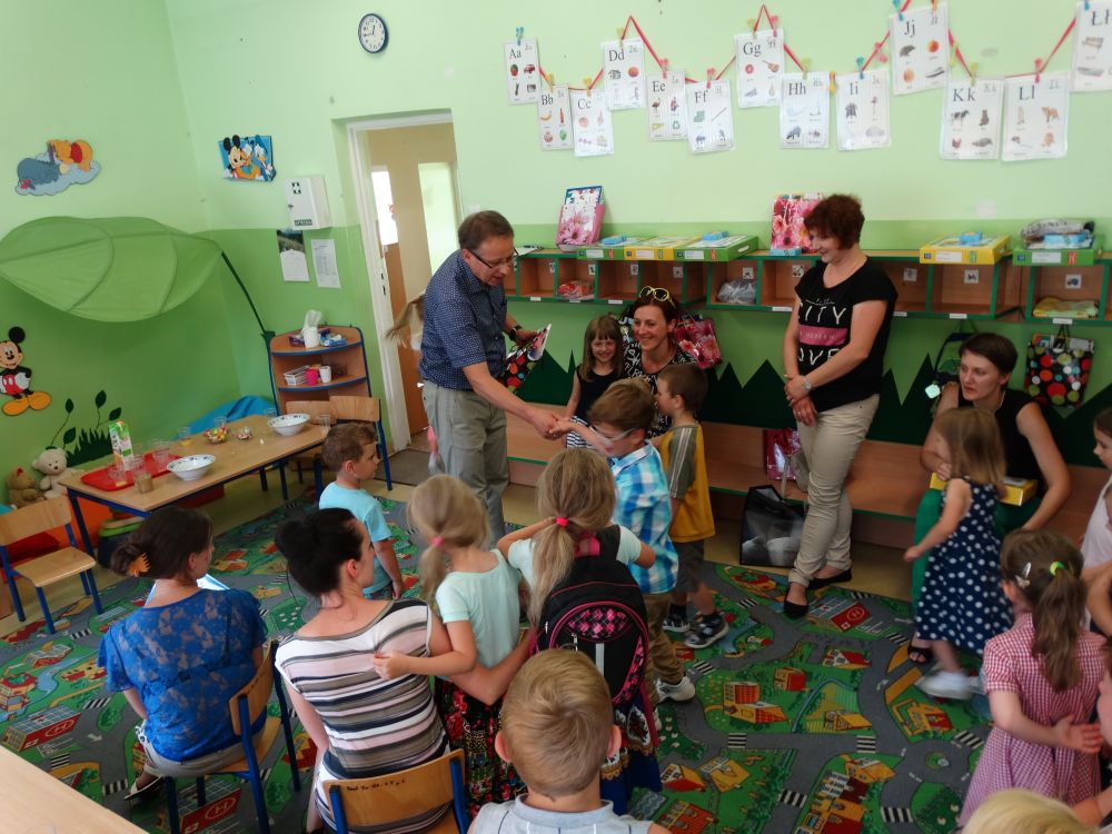 Pożegnanie dzieci z Punktu Przedszkolnego