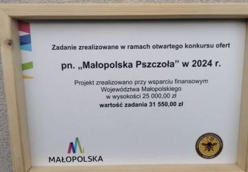 Projekt ,,Małopolska Pszczoła