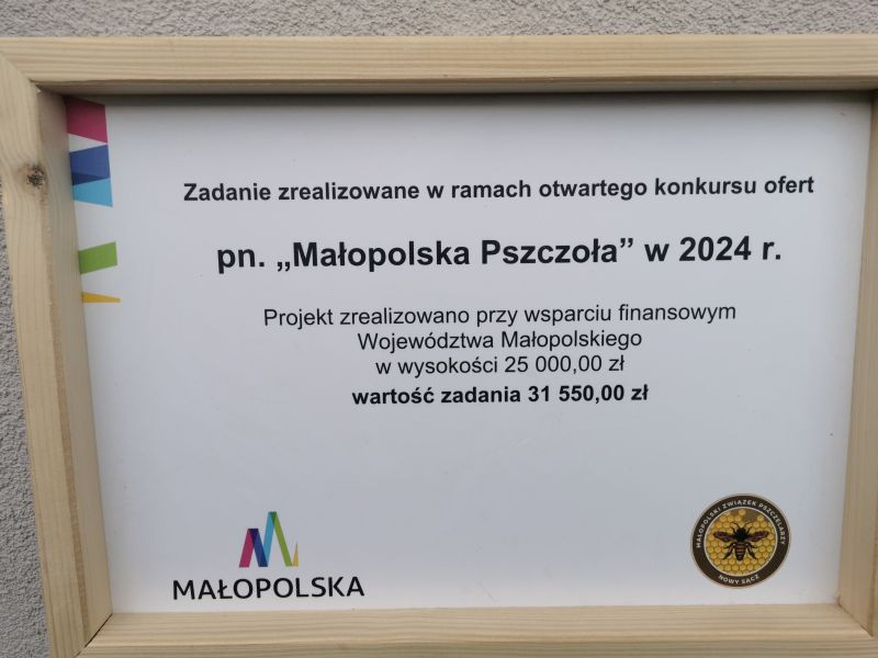 Projekt ,,Małopolska Pszczoła