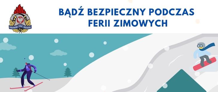 Apel o bezpieczeństwie - ferie zimowe