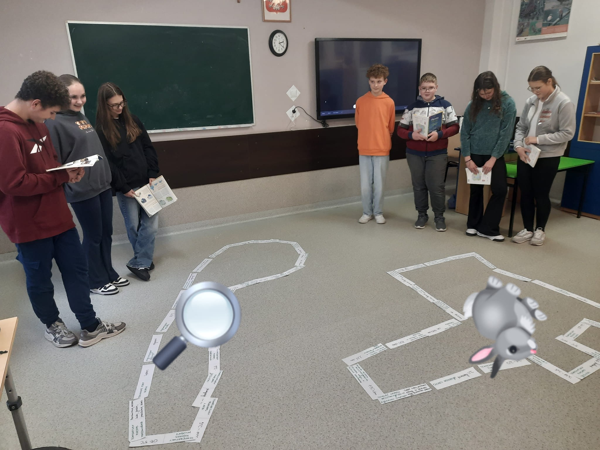 Robot edukacyjny na geografii