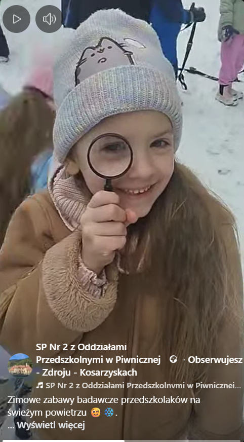 Zimowe zabawy badawcze